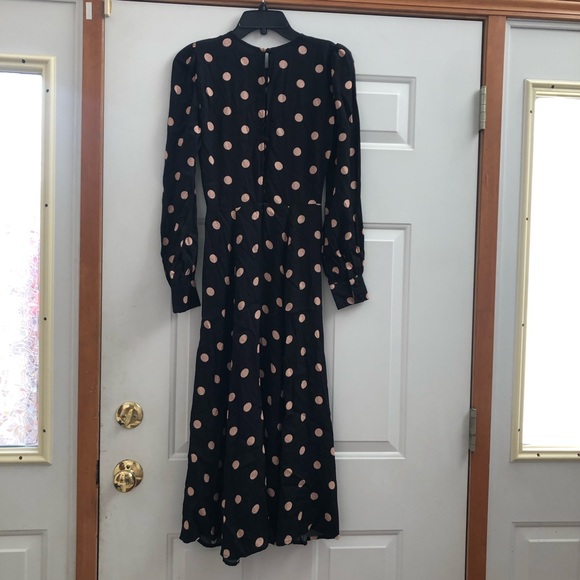 $278 reformation creed polka dot dress size 0 - Picture 8 of 10